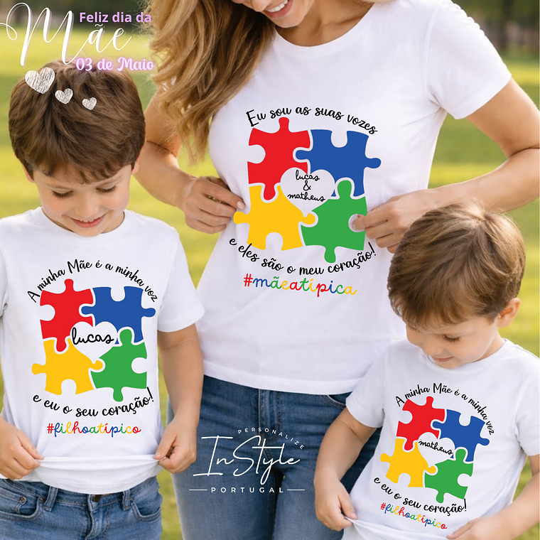 Coleção Dia da MÃE - AUTISMO - Design 27 1