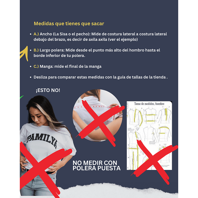 Polera Pique L1 Modelo Oversize