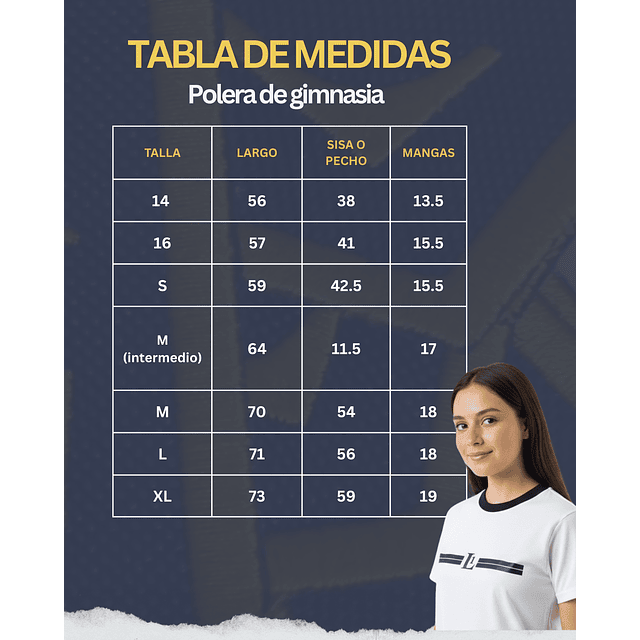 Polera de Gimnasia L1