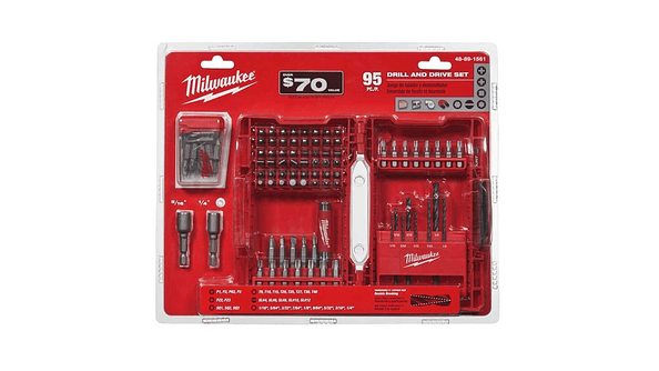 Set accesorios 95 pc milwaukee 2