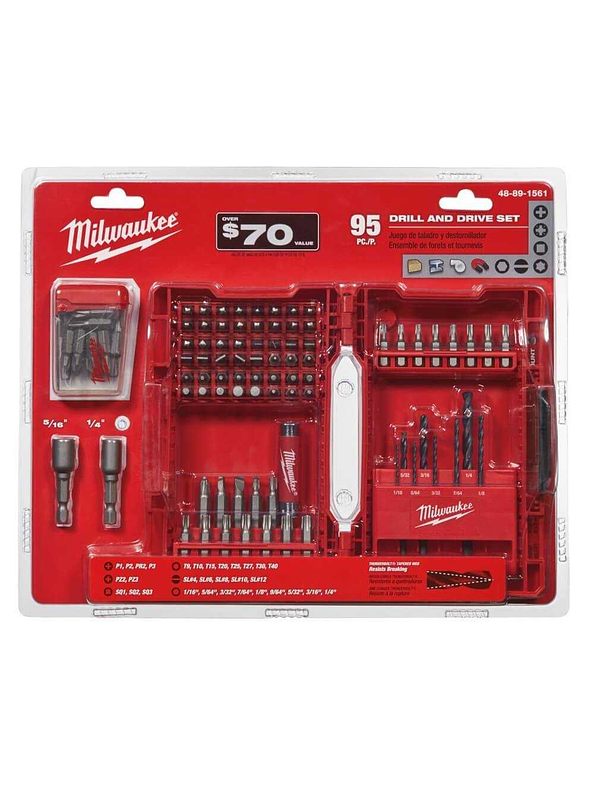 Set accesorios 95 pc milwaukee 2
