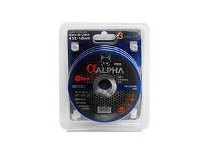 Pack 3un disco corte 4.5x1.0mm alpha