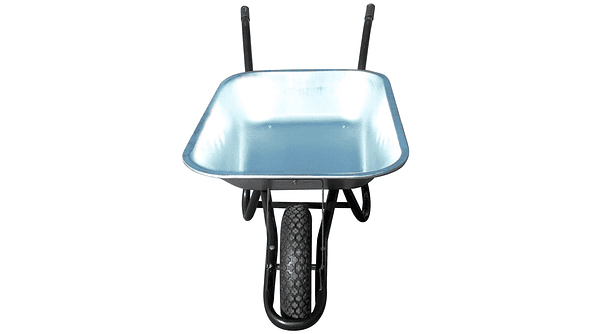 Carretilla Galvanizada 80 lts 2