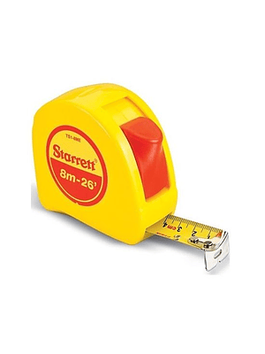 Huincha de medir 8 metros - Starrett