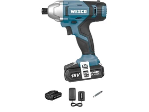 Atornillador de Impacto Inalámbrico 18V Wesco
