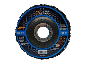 Disco Abrasivo de Fibra 4 1/2 ALPHA PRO
