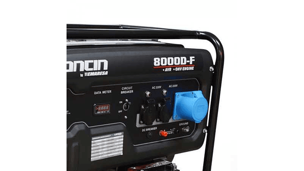 Generador LONCIN LC8000DF 7,0 kW Partida Eléctrica C/Batería 4