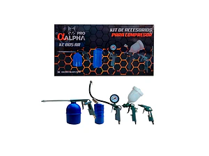 KIT Compresor 5 Piezas ALPHA PRO