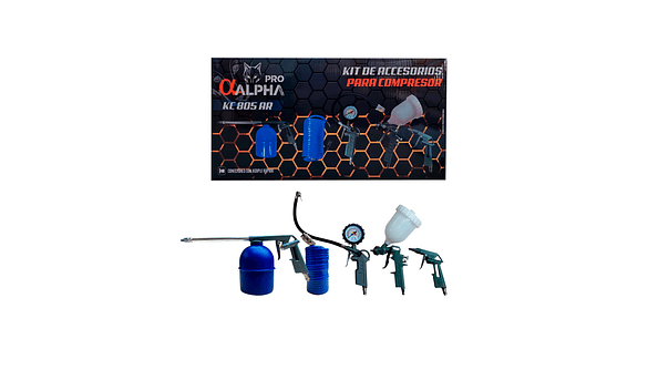 KIT Compresor 5 Piezas ALPHA PRO 1