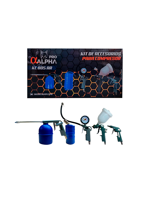 KIT Compresor 5 Piezas ALPHA PRO 1