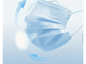 Mascarilla desechable 3 pliegues pack 50un