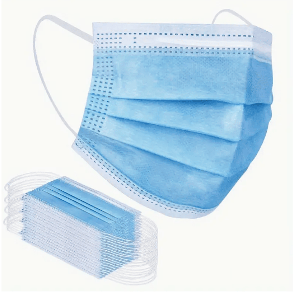 Mascarilla desechable 3 pliegues pack 50un 3