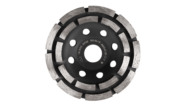 Copa Diamantada Doble Segmento 4 1/2” 1