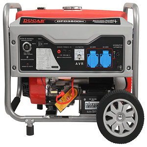 Generador electrico bencinero Mod DFD3500H Ducar 3.5 kva