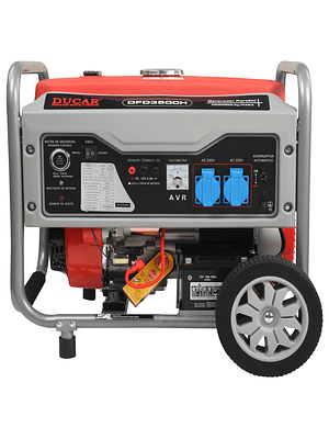 Generador electrico bencinero Mod DFD3500H Ducar 3.5 kva