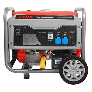 Generador electrico bencinero Mod DFD9000H Ducar 7 kva