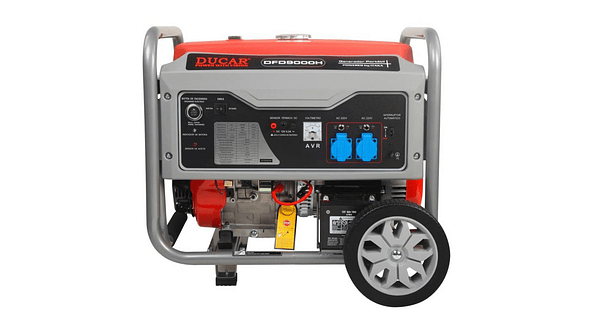 Generador electrico bencinero Mod DFD9000H Ducar 7 kva 1