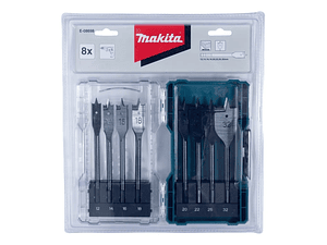 Juego De 8 Mechas Para Madera Makita E-08698