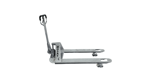 Transpaleta Galvanizada 3T Horquilla Ancha  2