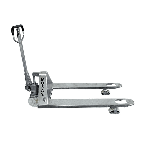 Transpaleta Galvanizada 3T Horquilla Ancha  2