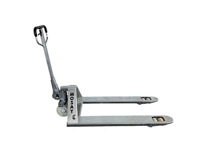 Transpaleta Galvanizada 3T Horquilla Ancha 