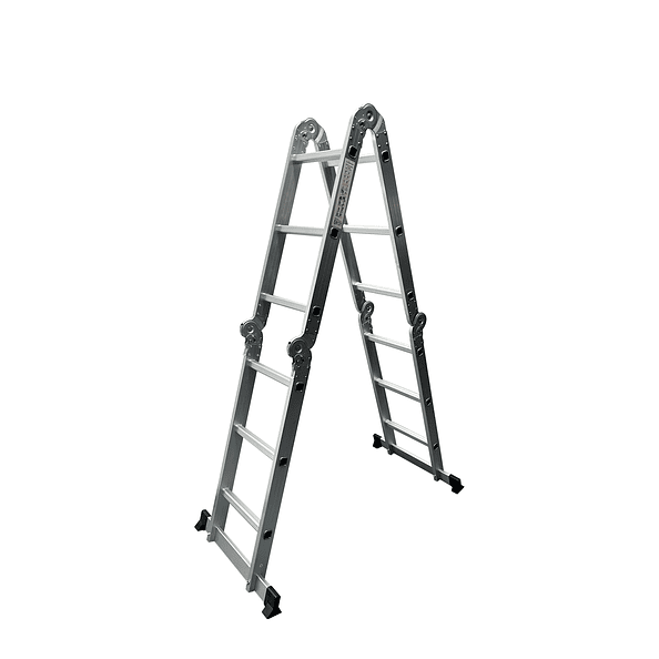 Escalera Multifuncional Aluminio 4X3 Certificación EN131 2