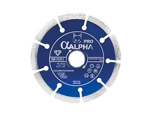 Disco Diamantado Segmentado 4 1/2 ALPHA PRO