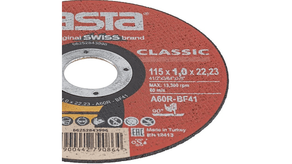 Pack discos corte 4.5x1.0mm 100 unds 3