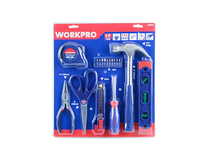 Set Herramientas Combinadas 17 pzs WorkPro MI-WKP-055287