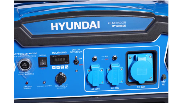 Generador Hyundai Gasolina  6.5Kw 220v  4