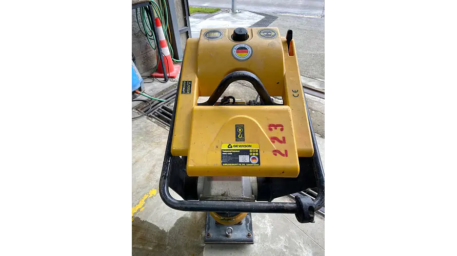 Vibropison bencinero 4 hp GE Wilson 11KN  GTR80R20 1