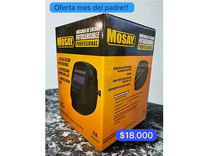 Mascara de Soldar Fotosensible MOSAY