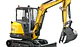 Miniexcavadora Cabinada ET35 – Wacker Neuson - Miniatura 1