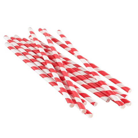 Bombillas de Papel Biodegradables 20cmx6mm (100 unidades)