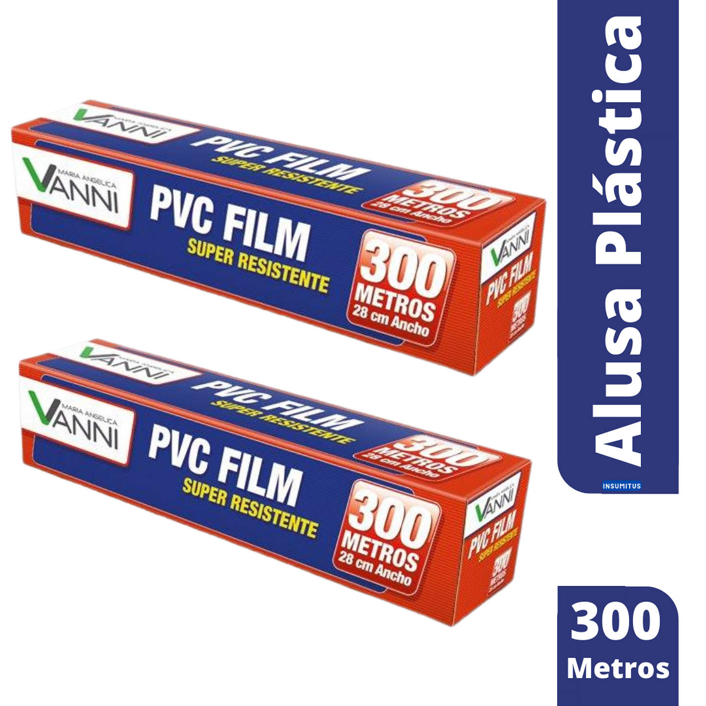 Film Alusa Plástica (28x300m) Vanni 1
