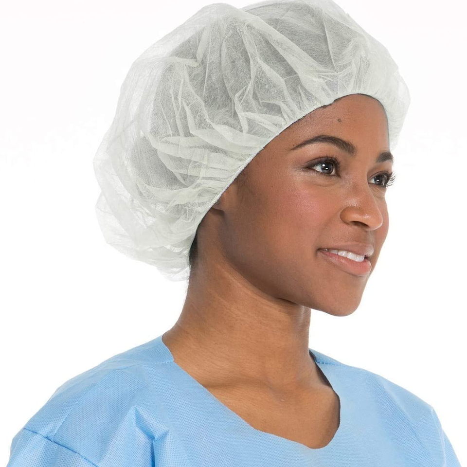 Redecillas Cofias O Gorros Cilp Blancas (100 Unidades) 2