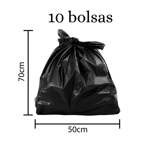 Bolsa de Basura 50x70cm (10 bolsas)