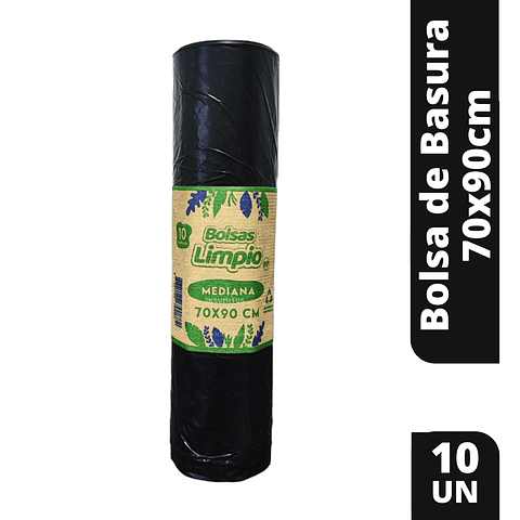 Bolsa de Basura 70x90cm (10 bolsas)