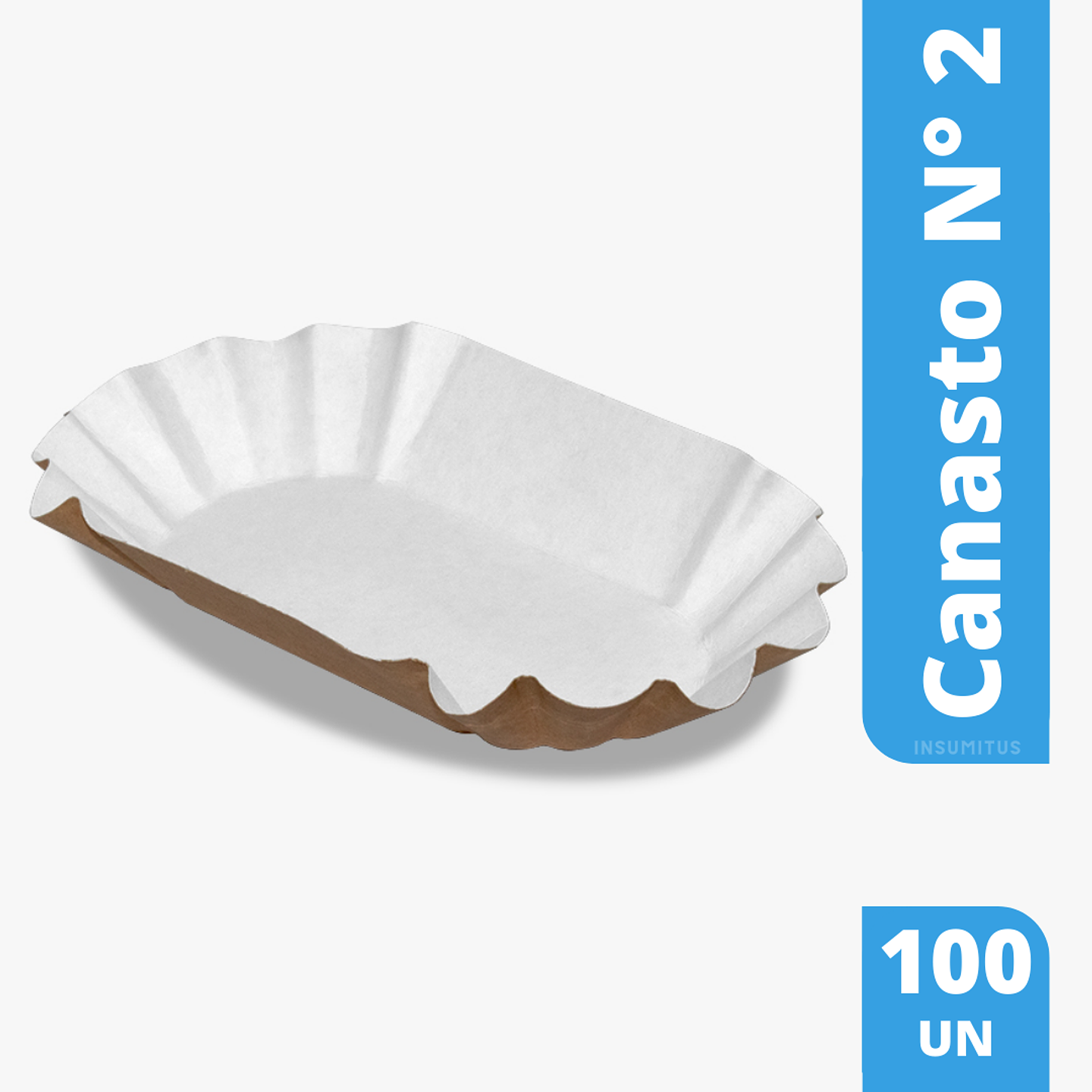 Bandeja Canasto N° 2 (100 unidades) 1