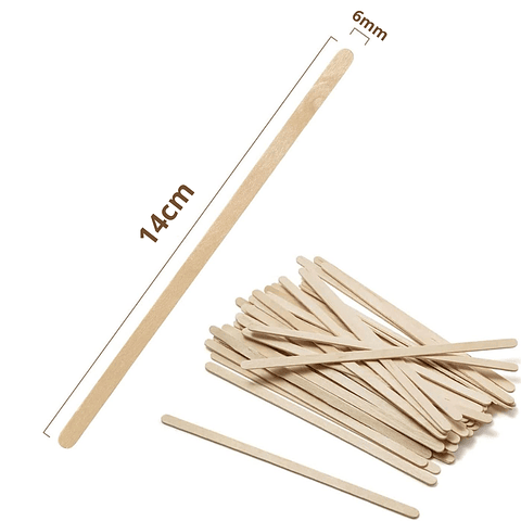 Revolvedores de Madera para Café, Té, Chocolate (1.000 unidades) Insumitus®