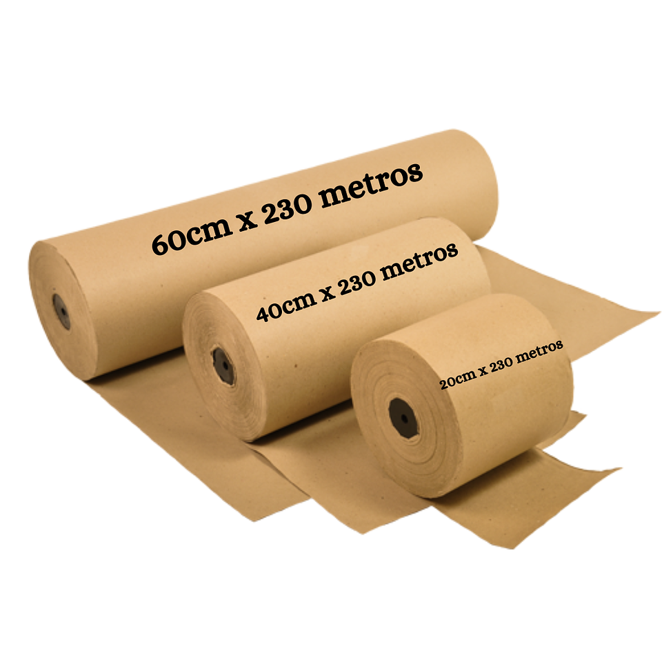 Rollo de Papel Kraft 40cm X 230 Metros x 35gr 6