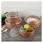 Bowl Kraft 750cc con Tapa (50 unidades) - Miniatura 2