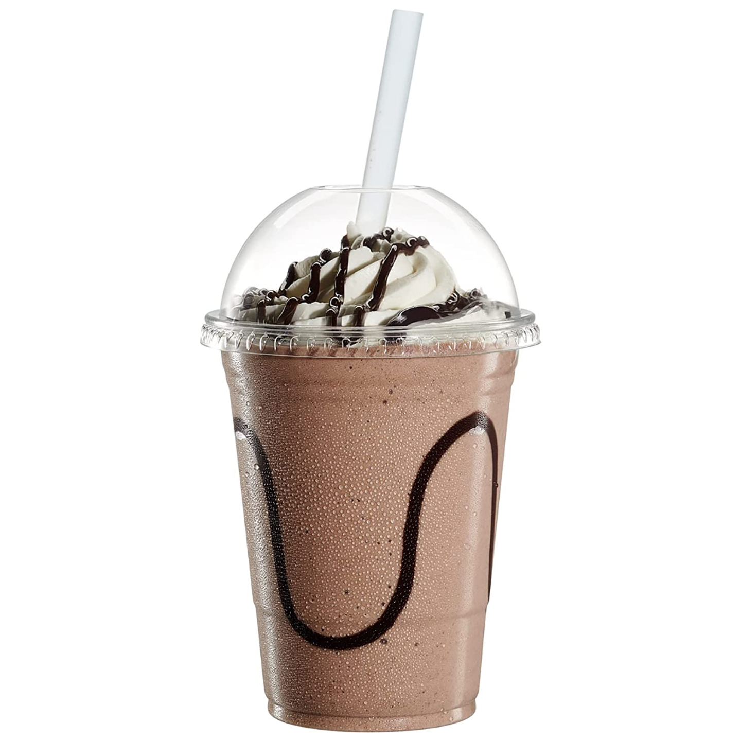 Vaso Pet con Tapa Domo con Hoyo 500ml - 16oz (50 unidades) 4