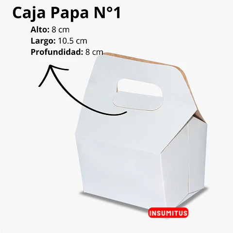 Caja Cartón Papa N° 1 (100 unidades)