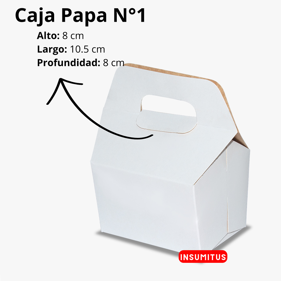 Caja Cartón Papa N° 1 (100 unidades) 2