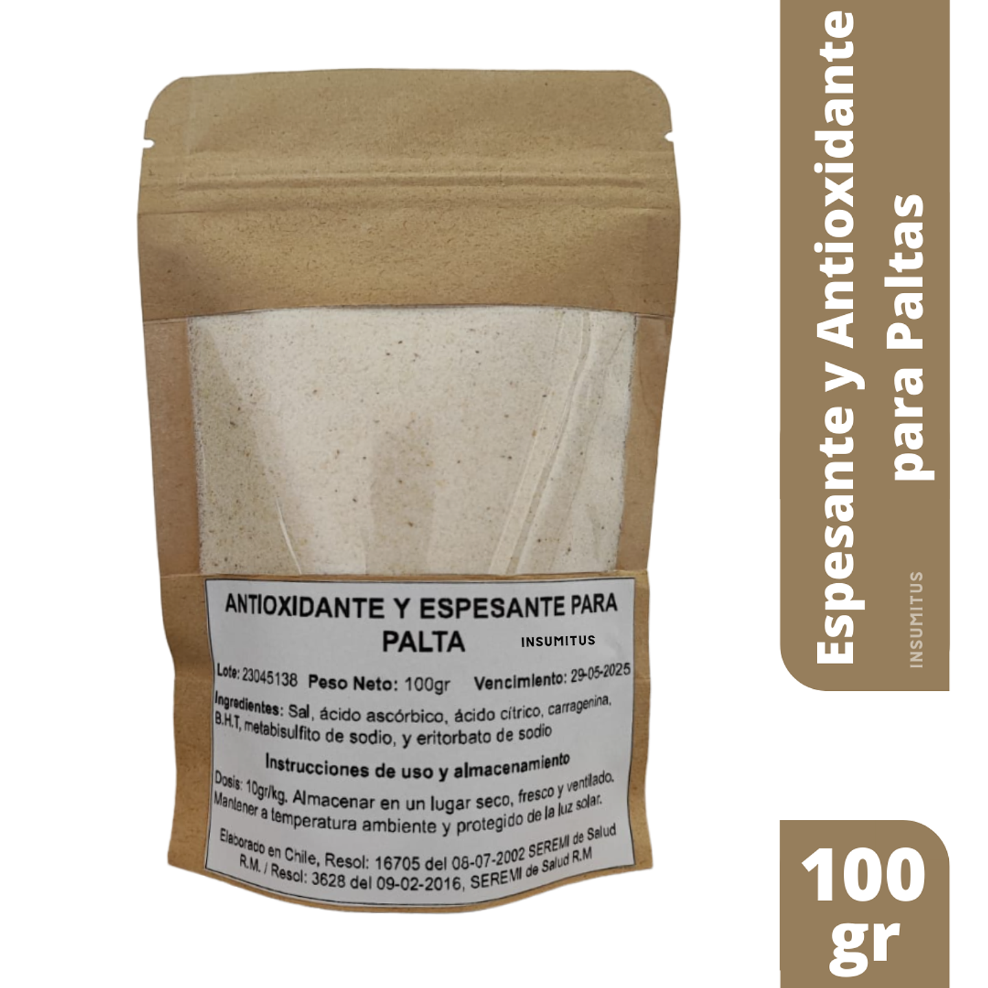 Antioxidante y Espesante para Paltas (100gr) 1