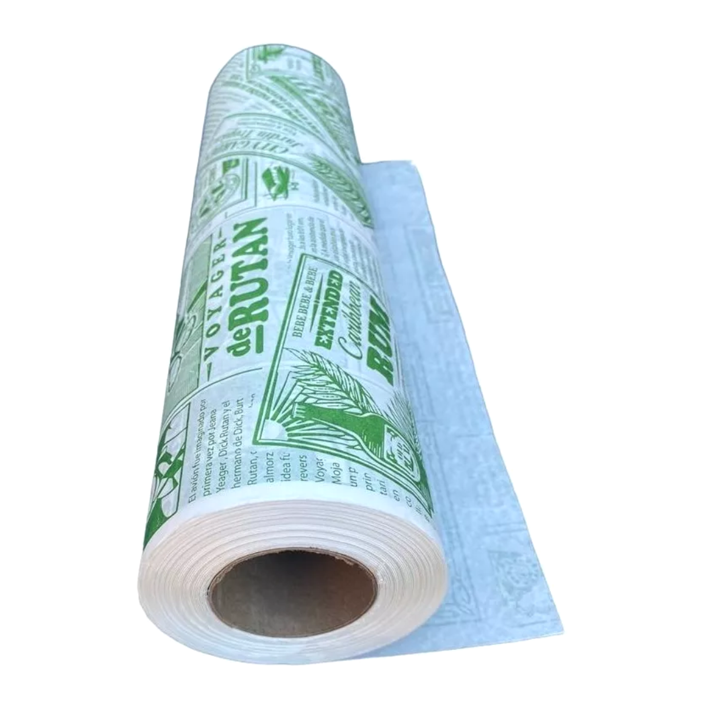 Rollo de Papel Antigrasa 37,5 x 100m Diario Verde 1