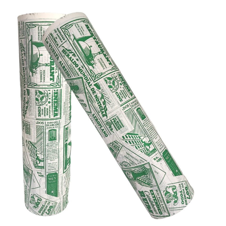 Rollo de Papel Antigrasa 37,5 x 100m Diario Verde 3