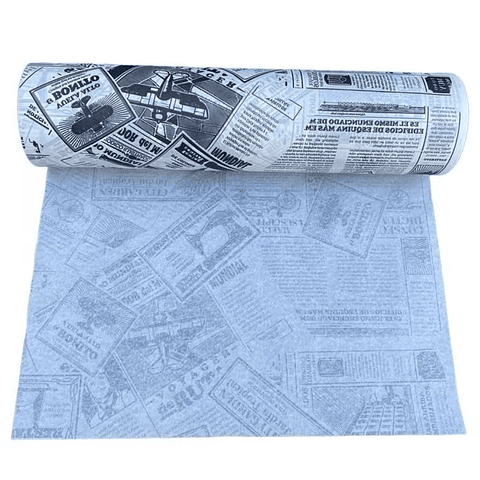 Rollo de Papel Antigrasa 37,5 x 100m Diario Negro