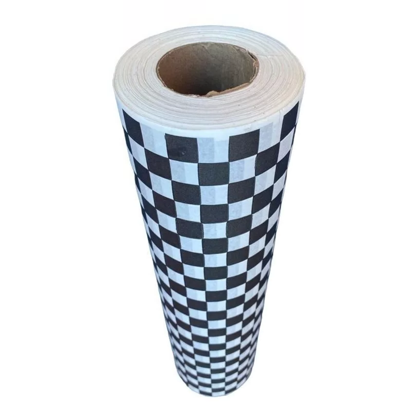 Rollo de Papel Antigrasa 37,5 x 100m Cuadros Negros 3